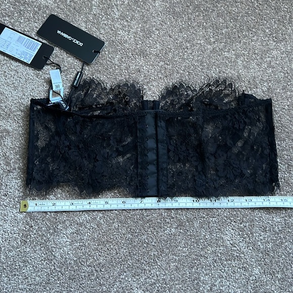 Dolce and Gabbana floral lace bustier black 38 NWT - Picture 9 of 9